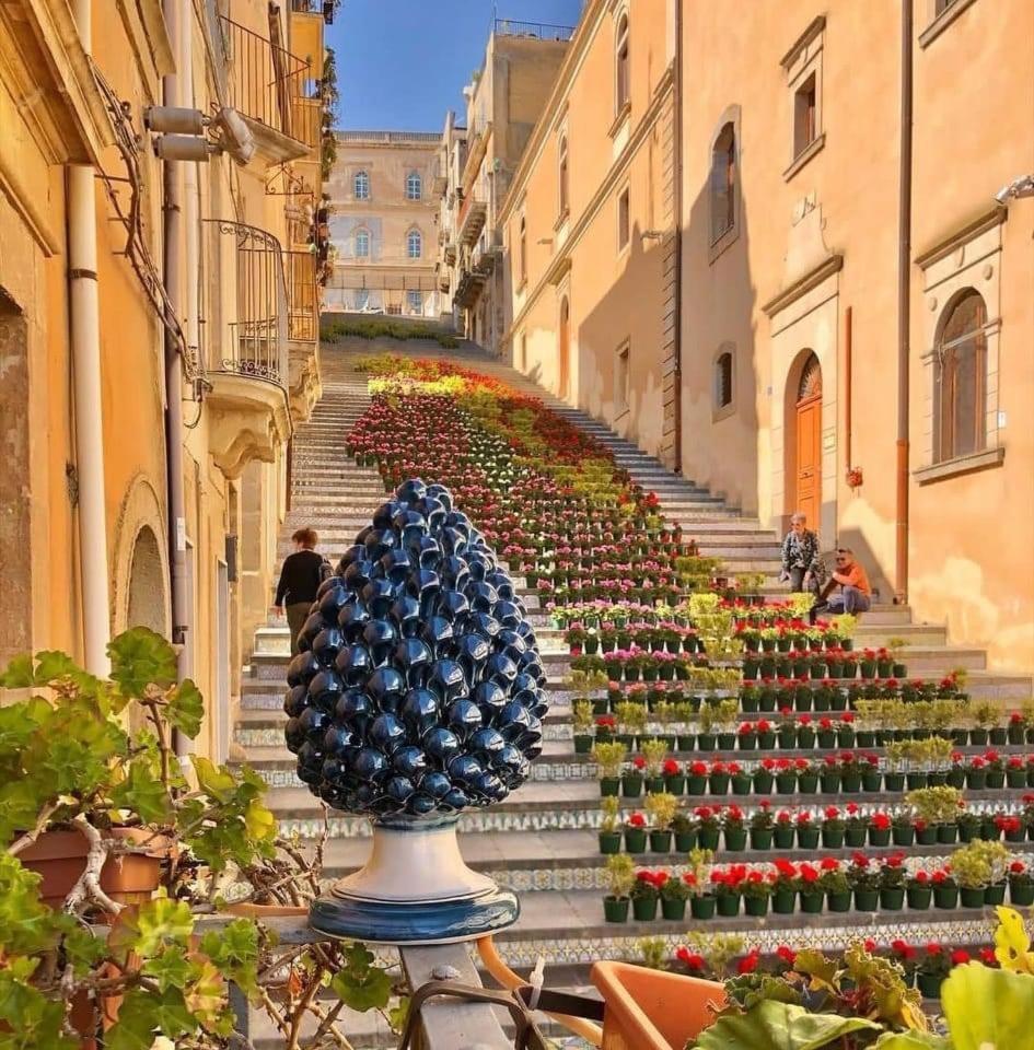 B&B Con Cucina La Ninfea Caltagirone Exteriér fotografie